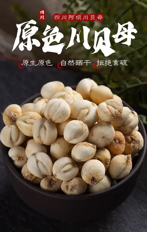 【山货】阿坝州原产地四川川贝母无硫可搭配陈皮泡水煮水喝50克