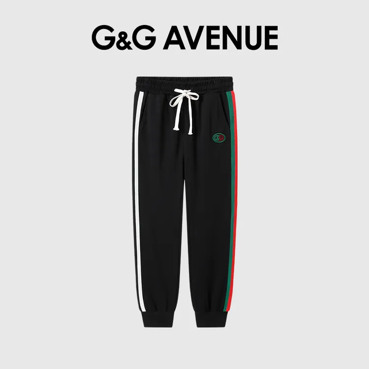 G&G Avenue轻奢潮牌运动卫裤休闲裤男女同款男士百搭宽松潮流