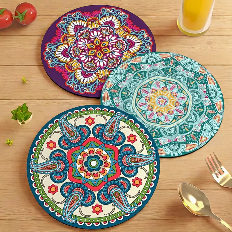 防烫垫子耐热茶垫杯垫隔热垫家用可爱餐桌垫防烫餐盘垫高颜值碗垫