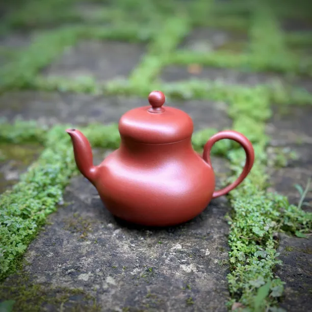 谢华大师思亭壶160cc潮州手拉朱泥壶全手工高梨壶明德园红玫瑰