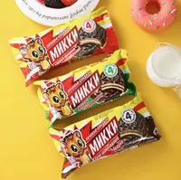 福袋俄罗斯进口拉迈尔三明治夹心饼干卡通图案