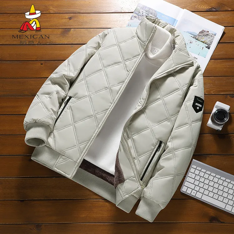 男士棉衣2025冬季新款棉服大码男装保暖立领棉袄加绒加厚外套男