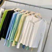 2024春夏新款天丝绵羊毛圆领纽扣套头长袖百搭针织休闲2405-2