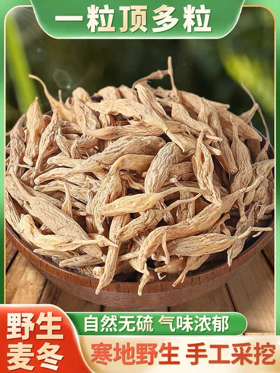大瑶山 【野生麦冬】 瑶山现挖 自然晾晒干 250G/500G滋补煲汤送礼