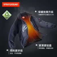 SPRAYGROUND 鲨鱼嘴棉服绵羊毛保暖冬季宽松潮流美式HD WE041201