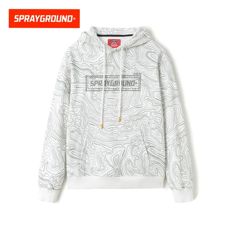 SPRAYGROUND鲨鱼嘴套头连帽卫衣宽松百搭潮流秋季新款DR W0743302