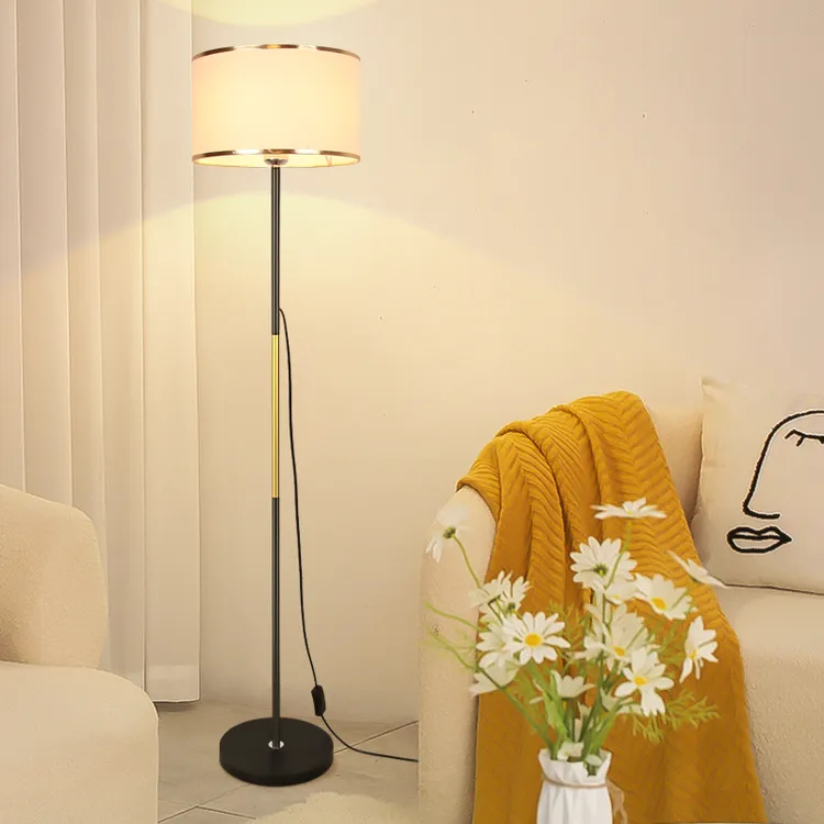 客厅落地灯现代简约书房房间个性卧室床头遥控调光护眼立式台灯