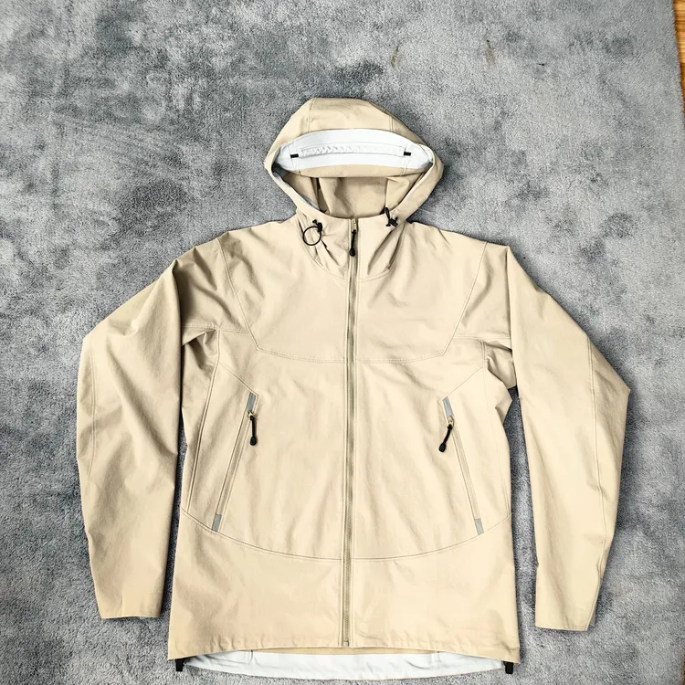 三色软壳外套连帽压胶男款女款春秋时尚休闲经典春季秋季耐磨