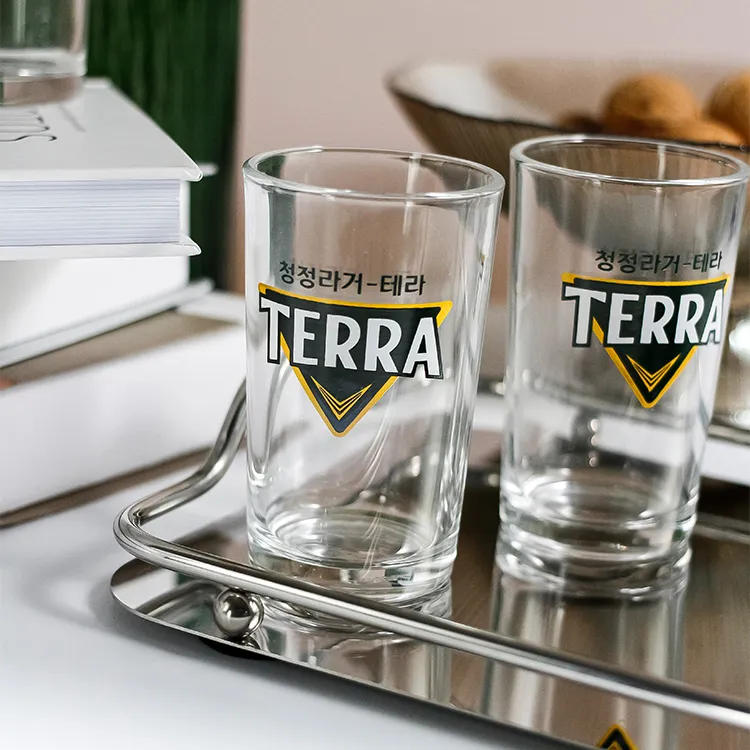 玻璃杯小啤酒杯韩国啤酒杯多用途杯子家用小众宿舍轻奢居家