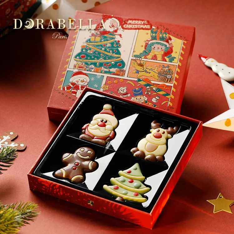 比利时进口纯可可脂巧克力礼盒装礼物送男女朋友小孩儿童闺蜜零食