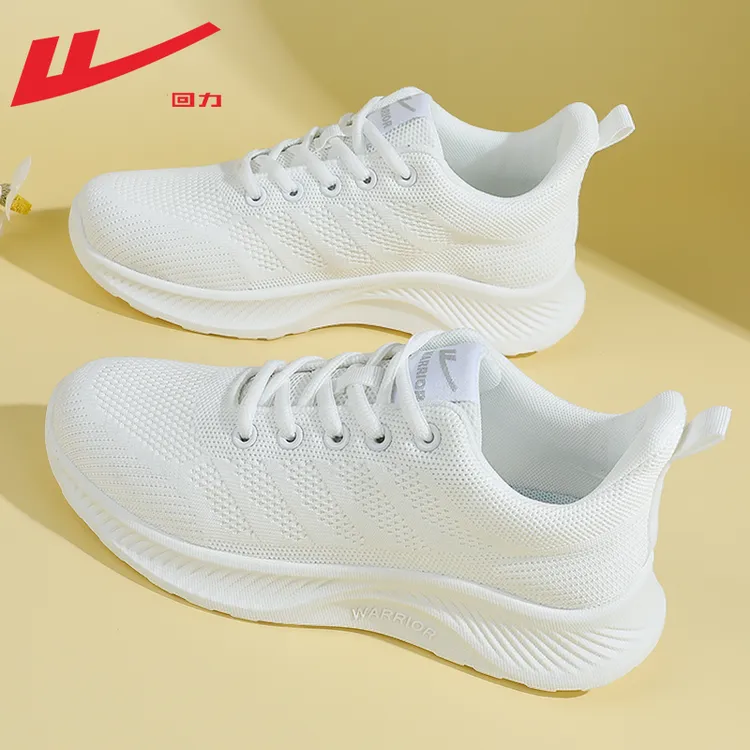 Warrior/回力运动鞋女鞋2025新款春夏小白鞋减震轻便跑步鞋子女款
