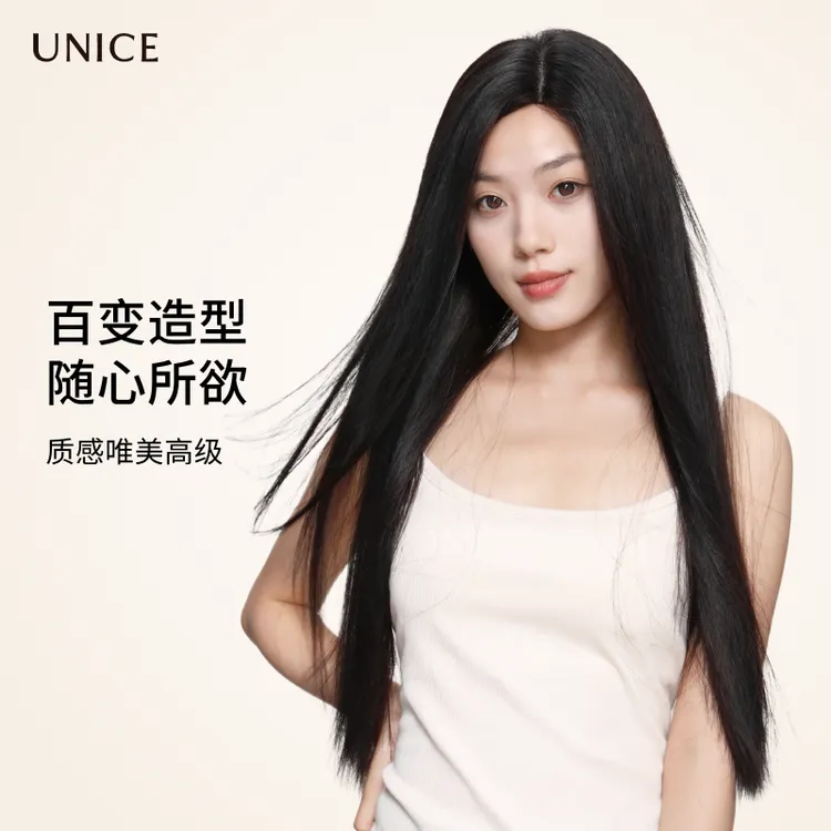【心动系列-初恋】全真人发少女辫发发套舒适时尚手工钩织全头套