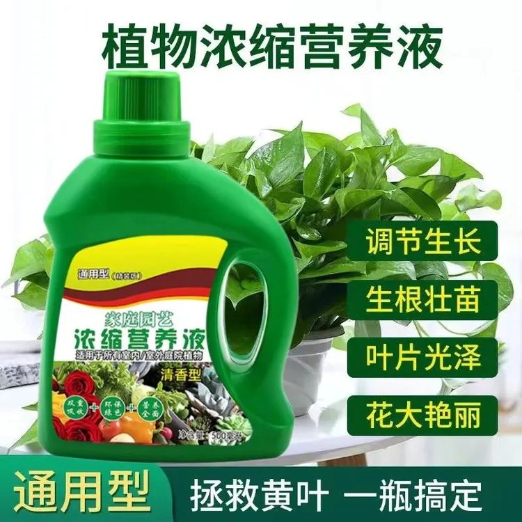 超浓缩植物营养液花肥通用化肥料家用绿植盆栽绿萝富贵竹通用型