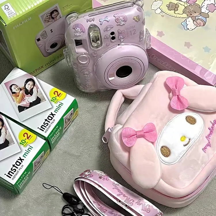 拍立得手提包毛绒美乐蒂相机包mini12mini11mini9mini8mini25通用
