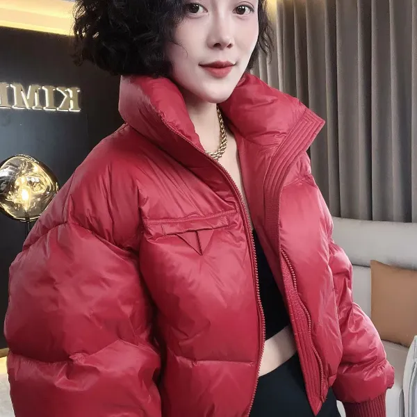 【耿老板1149#P】 小欧精致小短款面包服时尚小个子穿搭羽绒安心绒