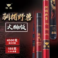 辉狐驯捕野兽6H超轻大物鱼竿鲢鳙鱼竿