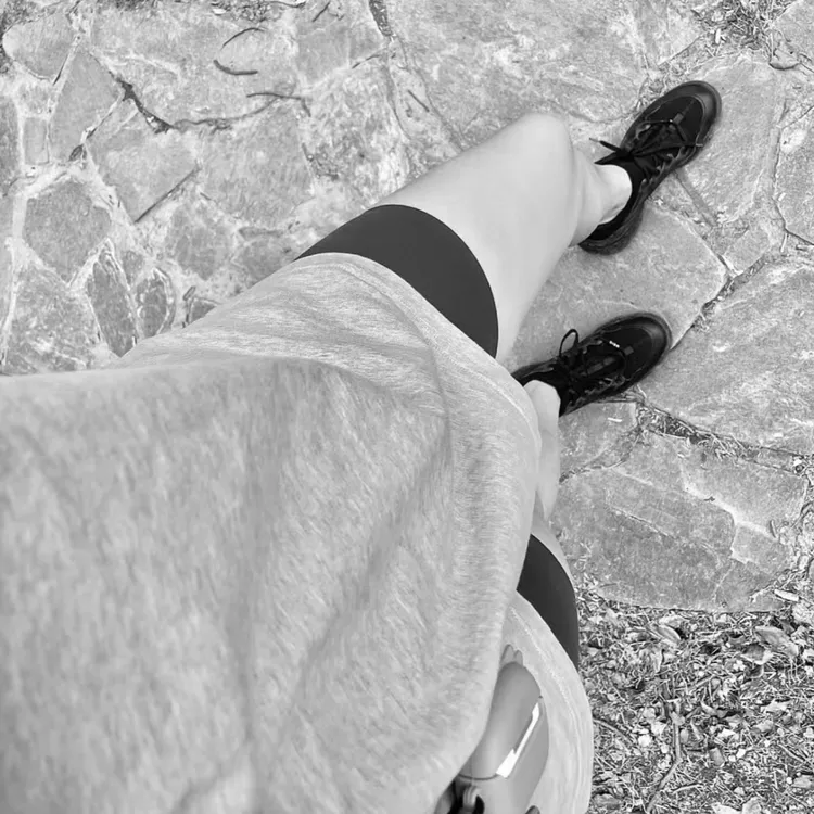 【Rumi精选】 高定小黑 百搭黑色简约显脚小做旧松糕休闲鞋4419pj