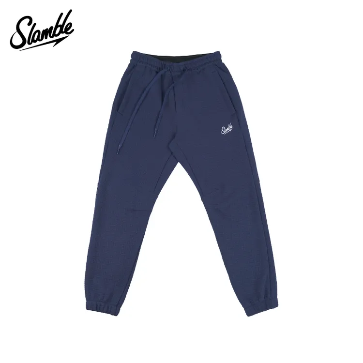 SLAMBLE秋冬新款运动休闲长裤男女宽松百搭束脚卫裤美式潮