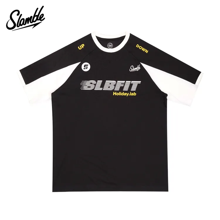 SLAMBLE索罗娜凉感防晒 短袖T恤休闲运动训练速干投篮服美式男女 