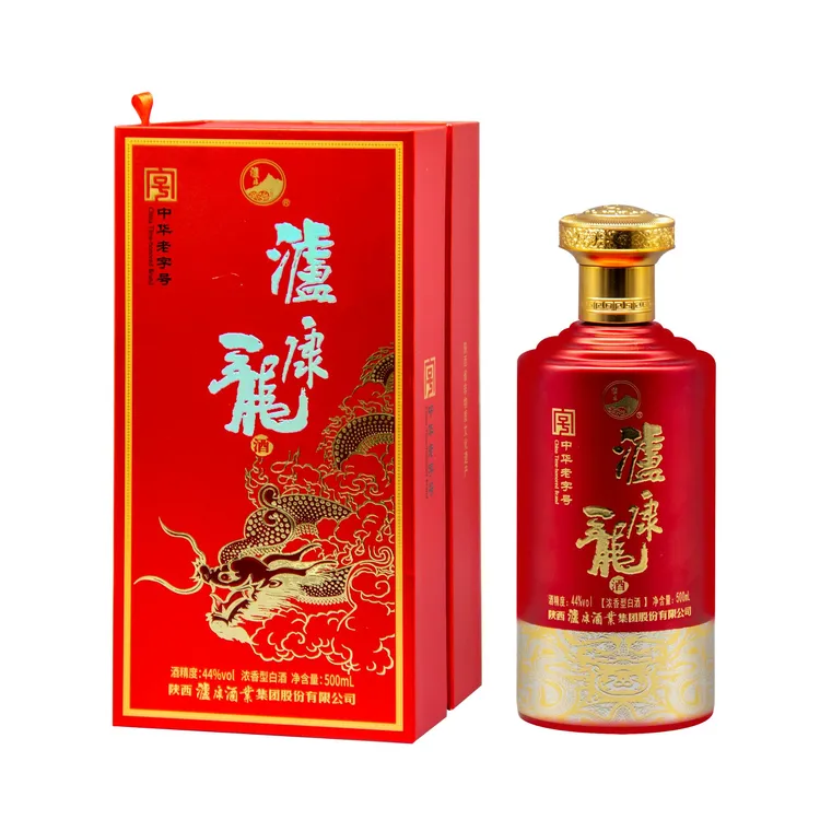 泸康酒体醇厚绵甜爽口岁月陈香时光佳酿泸康龙酒44度500ml