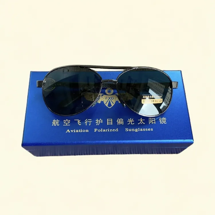 新款飞行员太阳镜防紫外线开车防晒大脸显瘦同款经典男女通用高端
