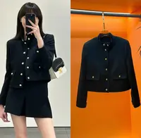  （小雨推荐）2024新款春秋季韩版简约时尚小香款外套