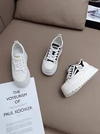 3377-5新款小白鞋网面休闲鞋时尚潮款老爹鞋百搭运动鞋贝壳头女