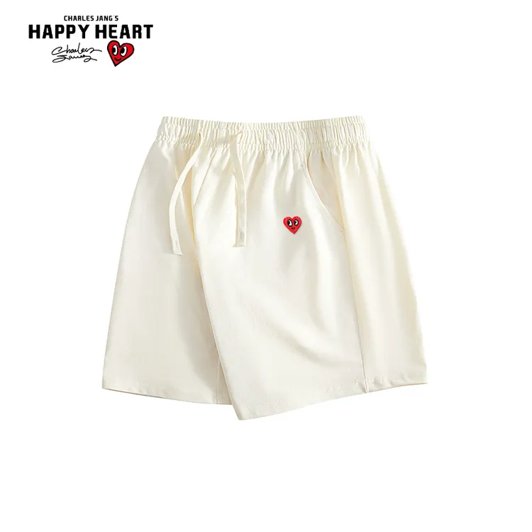 【童装】查尔斯桃心夏季男童女童休闲裤运动百搭宽松短裤xs
