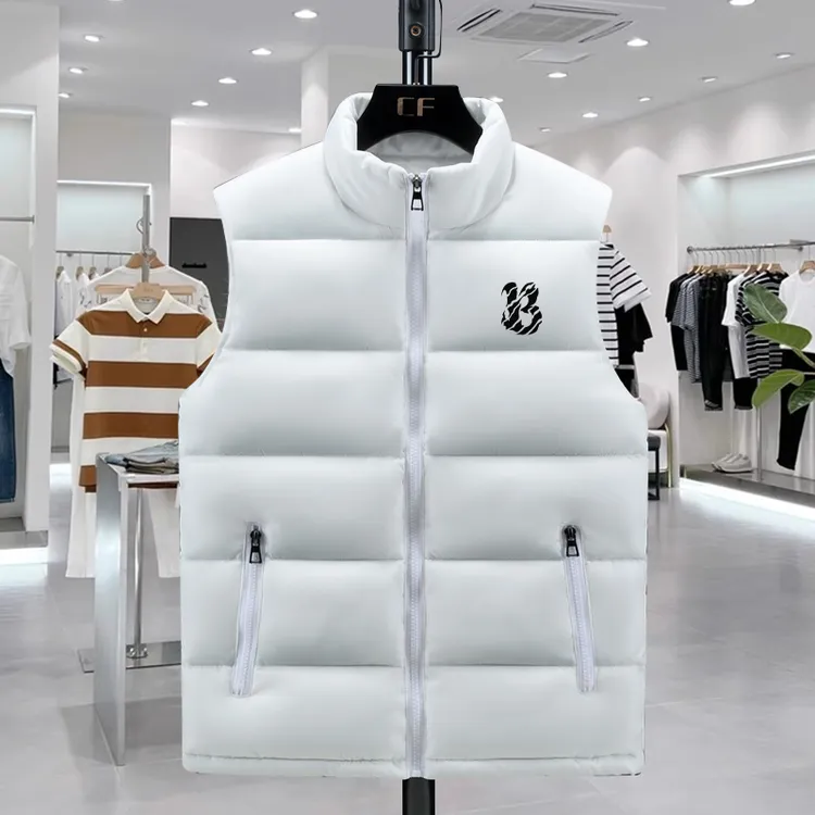 2025款棉马甲男秋冬休闲背心坎肩冬季保暖马夹大码加厚潮流外套