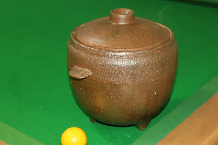 河南非遗侯景炎裸烧砂锅非遗裸烧漏水砂锅7L（有盖）粗糙土砂锅