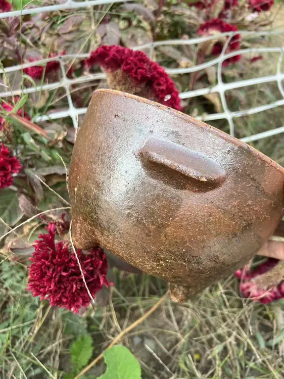 侯景炎非遗裸烧土砂锅2.5L双耳（无盖）炖鸽子煮粥煲汤熬药健康养生