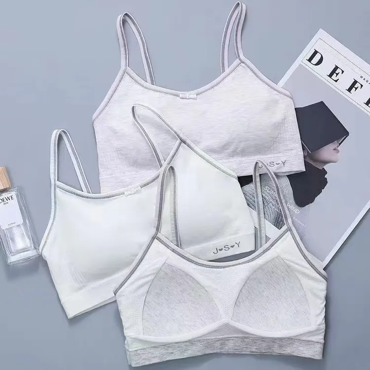 追风之梦儿童发育期少女内衣高中生小胸中学生细带显瘦青春固定杯