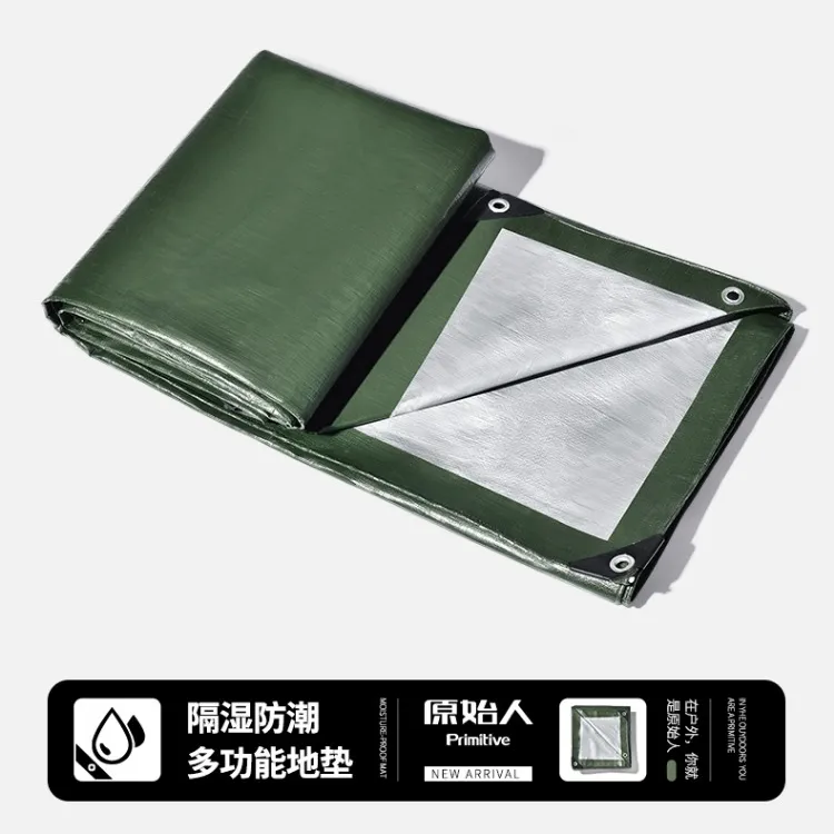 【原始人防潮垫】防水露营地面防潮垫加厚野餐垫便携装备地垫野餐布