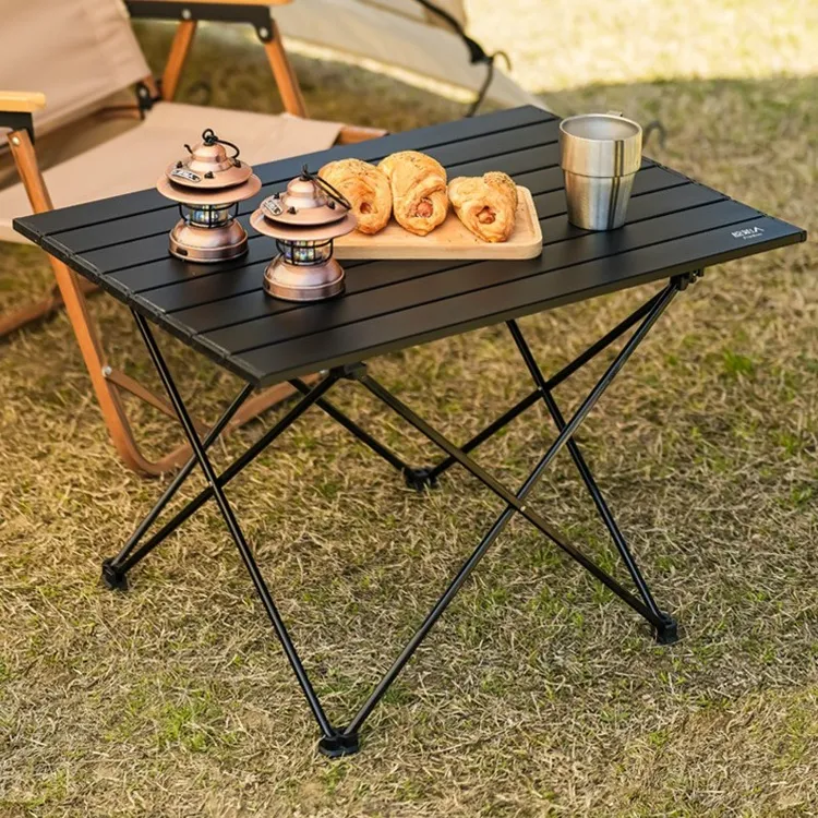 【原始人铝合金十字桌】户外便携式折叠桌摆摊露营休闲桌户外装备