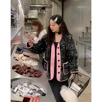 Dazi金大支 腰果花加绒外套0630/0524新款加厚洋气大码短外套