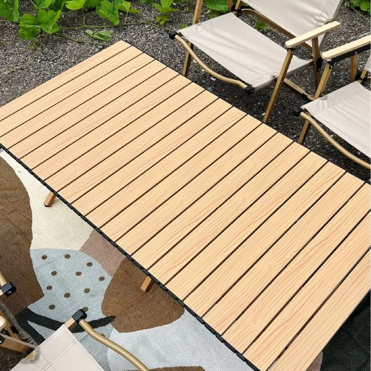 折叠桌椅子露营折叠桌椅室外铝合金蛋卷桌子克米特加固便携野外