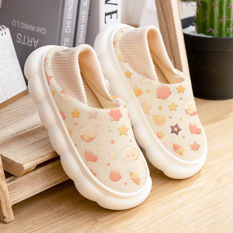 月子鞋软底10月11月12防滑包跟加厚底鞋秋冬季孕妇鞋子孕产妇1月2