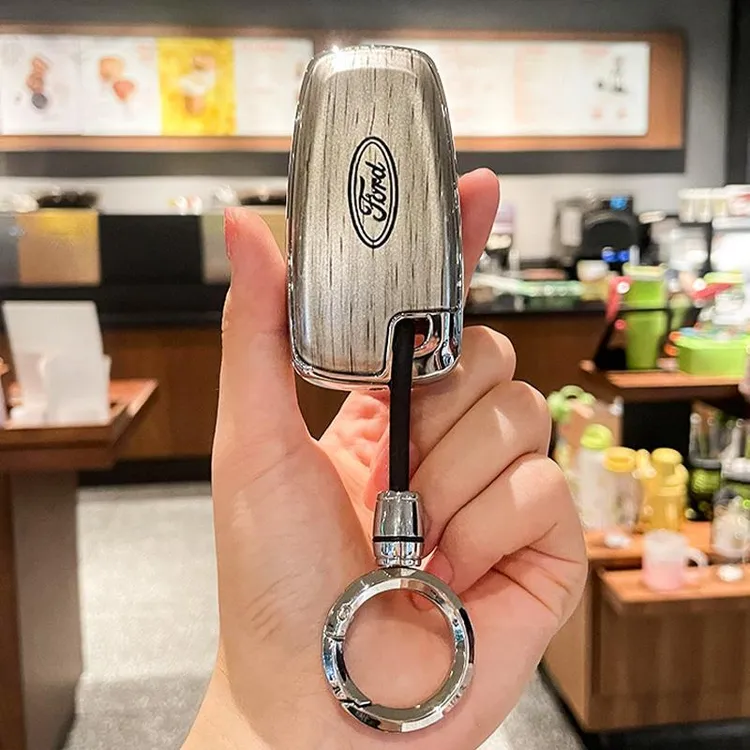 福特钥匙套新蒙迪欧福克斯锐界l锐际evos探险者2023款23款车扣壳