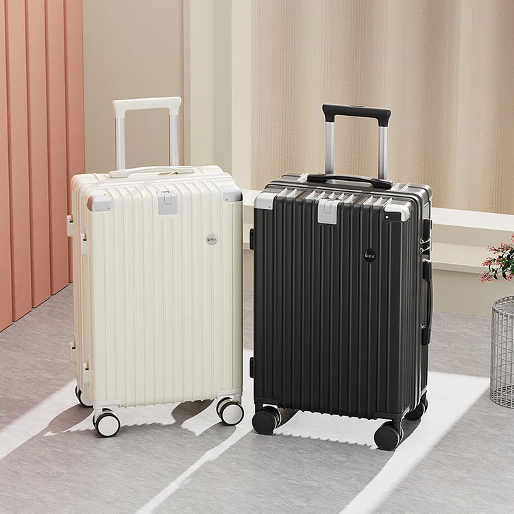 行李箱多功能女20寸登机箱加厚新款万向轮旅行箱休闲学生拉杆箱男