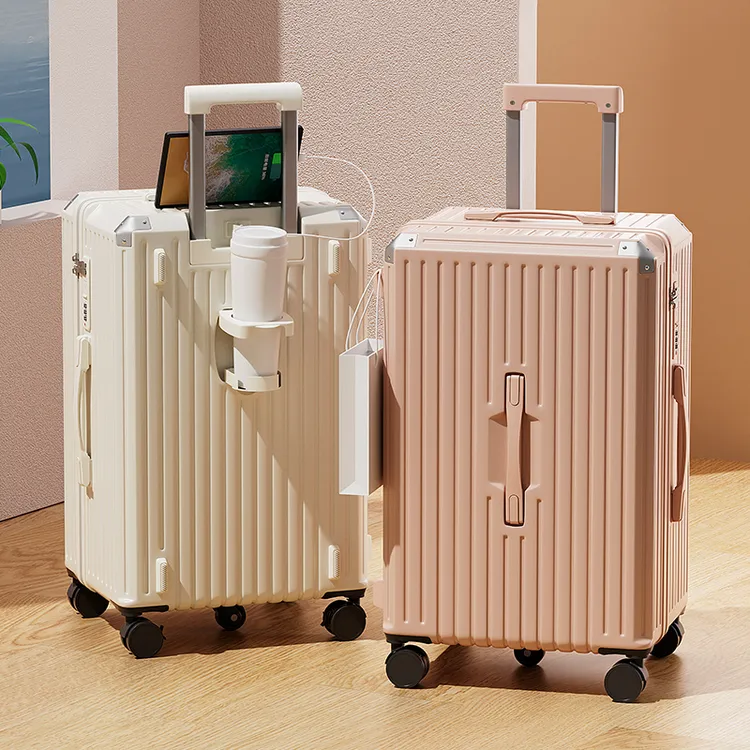 袋黛玉大容量行李箱加厚拉杆箱多功能学生五轮减震旅行箱密码箱