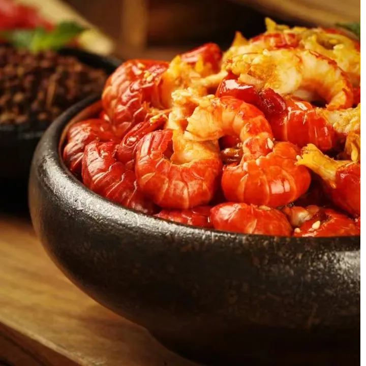 7包开袋即食一级麻辣/蒜蓉龙虾尾20-25粒 顺丰包邮