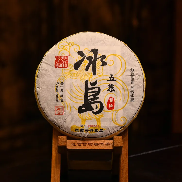 茶姑子冰岛五寨黄片普洱茶茶行出品新人满减拍二付一生普茶