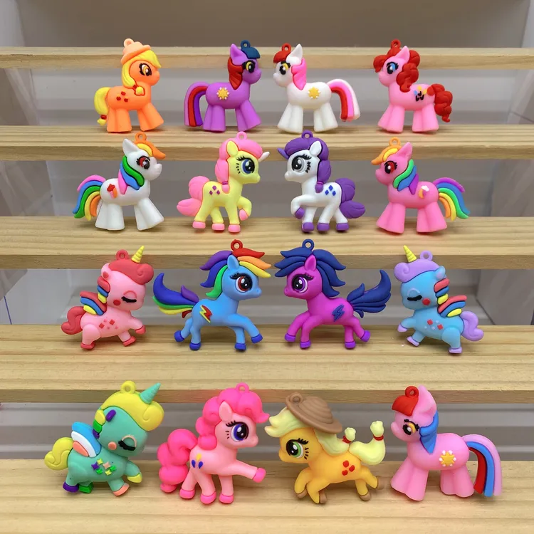 【到手14个小马宝莉玩具】新款儿童过家家玩偶生日礼物精美礼品玩偶