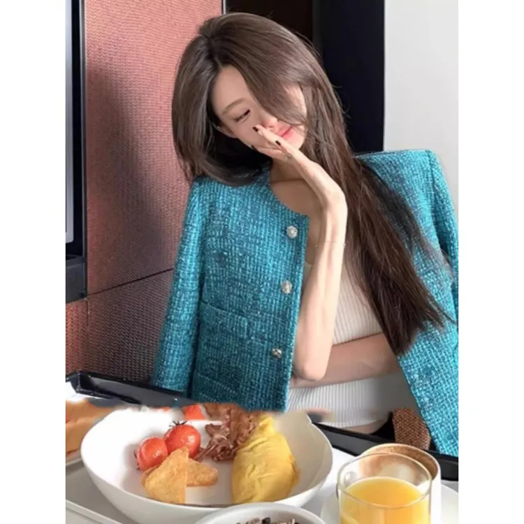 超好看法式短款小香风外套女2024新款春秋气质百搭名媛上衣开衫潮