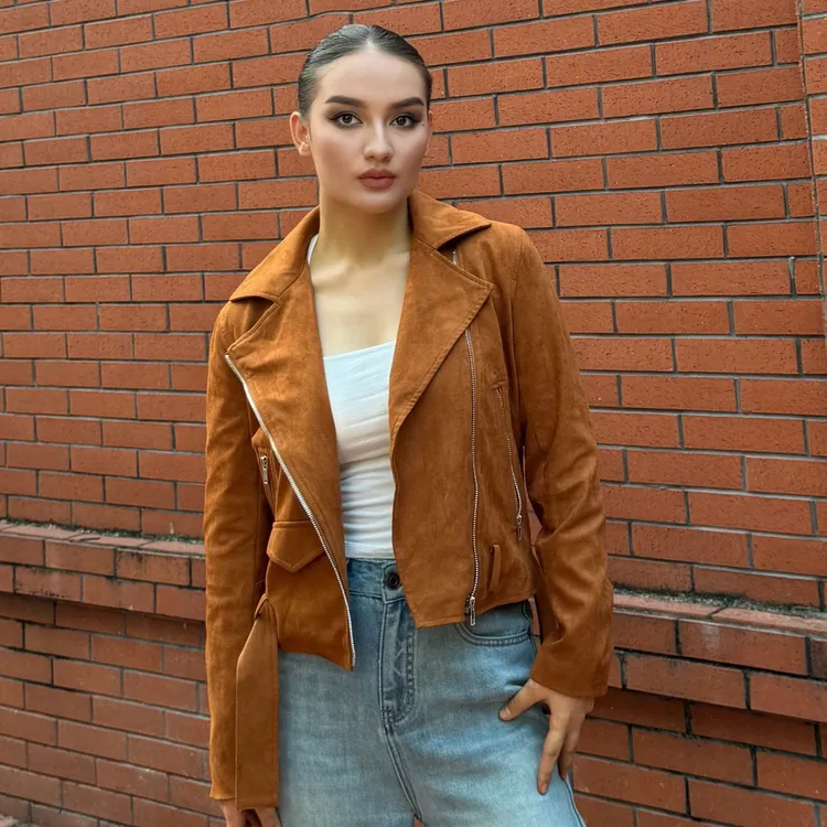 【红人上新】CADAR BEAUTY  设计款反皮外套FP-02