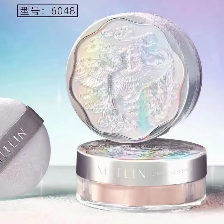 米之莲轻透绒滑定妆蜜粉哑光雾面持久防水防汗不脱妆不卡粉散粉