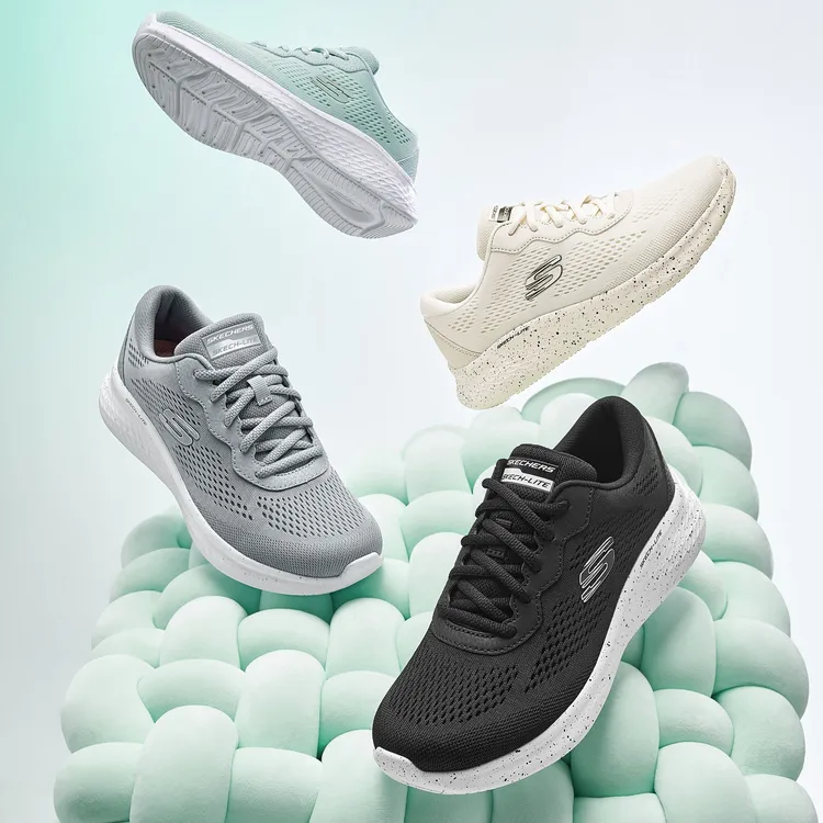 Skechers斯凯奇女子跑步鞋2025新款网面透气舒适软底运动鞋149990