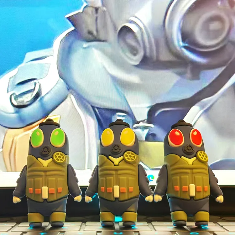 CSGO2红眼苍蝇头公仔手办PVC软胶挂件3D立体挂饰cs周边车钥匙挂饰