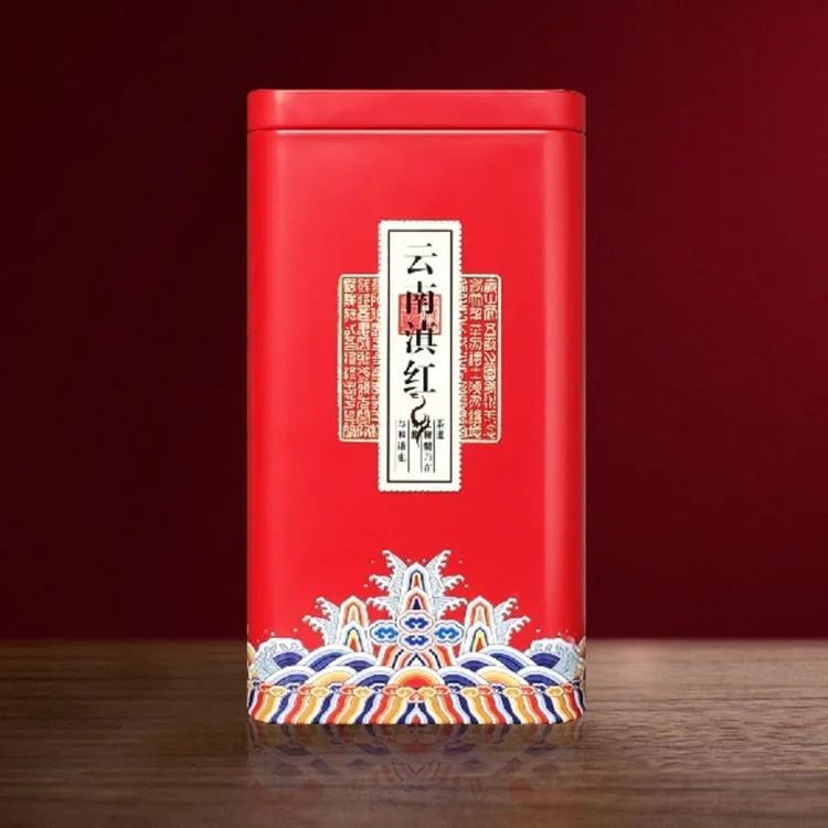 云南古树晒红茶铁罐散茶 2024年原料古树滇红 125g/罐