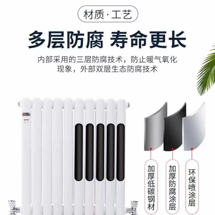 快速升温水暖气片散热片钢暖气片可移动可挂墙全屋恒温暖气水暖气